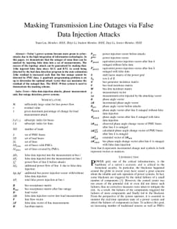 Impacts of Bad Data on the PMU based Line Outage Detection
