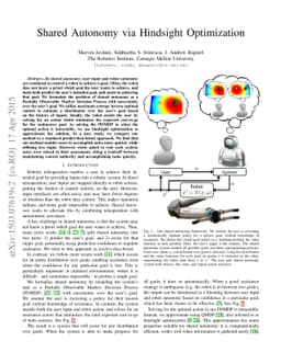 Shared Autonomy via Hindsight Optimization