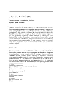 A Deeper Look at Dataset Bias