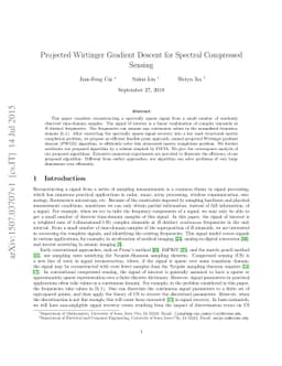 Projected Wirtinger Gradient Descent for Low-Rank Hankel Matrix
  Completion in Spectral Compressed Sensing