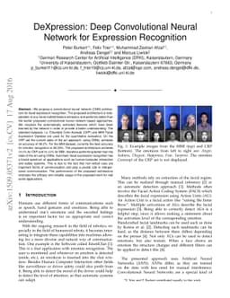 DeXpression: Deep Convolutional Neural Network for Expression
  Recognition