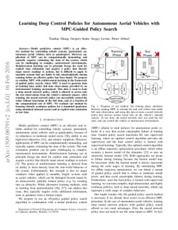 Learning Deep Control Policies for Autonomous Aerial Vehicles with
  MPC-Guided Policy Search
