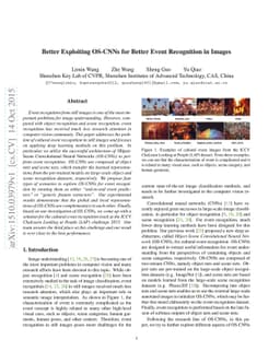 Better Exploiting OS-CNNs for Better Event Recognition in Images
