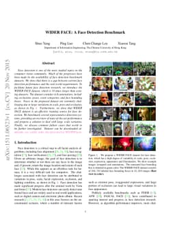 WIDER FACE: A Face Detection Benchmark