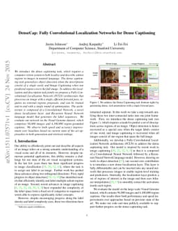 DenseCap: Fully Convolutional Localization Networks for Dense Captioning