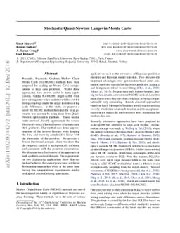 Stochastic Quasi-Newton Langevin Monte Carlo