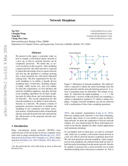 Network Morphism