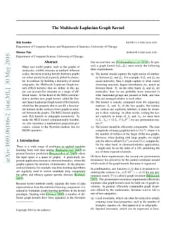 The Multiscale Laplacian Graph Kernel