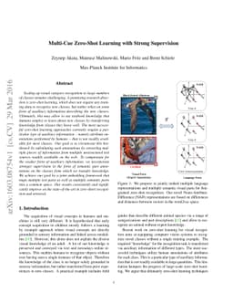Multi-Cue Zero-Shot Learning with Strong Supervision