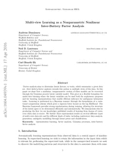 Multi-view Learning as a Nonparametric Nonlinear Inter-Battery Factor
  Analysis