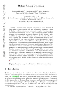 Online Action Detection