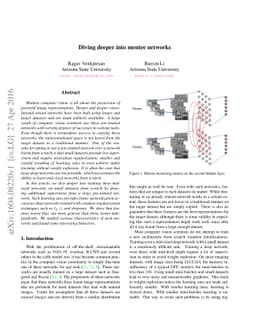 Diving deeper into mentee networks