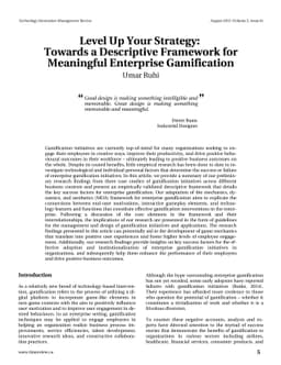 Level Up Your Strategy: Towards a Descriptive Framework for Meaningful
  Enterprise Gamification