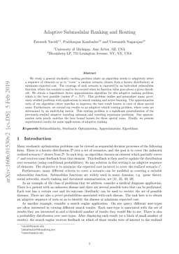Adaptive Submodular Ranking and Routing