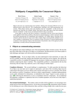 Multiparty Compatibility for Concurrent Objects