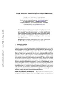 Deeply Semantic Inductive Spatio-Temporal Learning