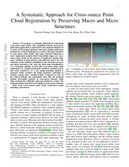 A Systematic Approach for Cross-source Point Cloud Registration by
  Preserving Macro and Micro Structures
