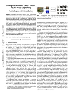 Seeing with Humans: Gaze-Assisted Neural Image Captioning