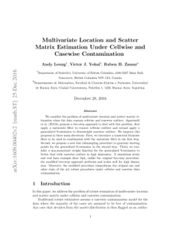 Multivariate Location and Scatter Matrix Estimation Under Cellwise and
  Casewise Contamination