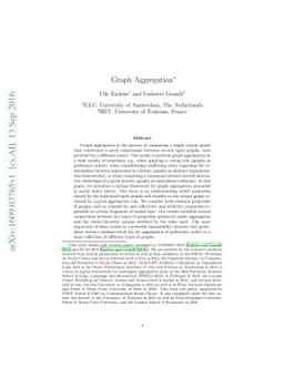 Graph Aggregation
