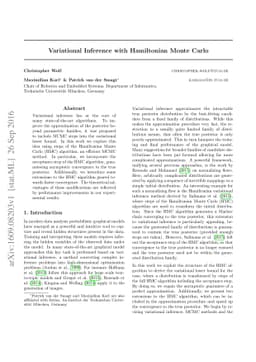 Variational Inference with Hamiltonian Monte Carlo