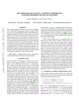 Rectified binaural ratio: A complex T-distributed feature for robust
  sound localization