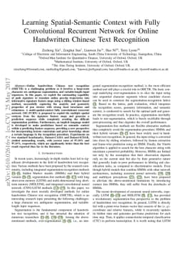 Learning Spatial-Semantic Context with Fully Convolutional Recurrent
  Network for Online Handwritten Chinese Text Recognition