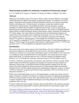 Deep Learning Ensembles for Melanoma Recognition in Dermoscopy Images