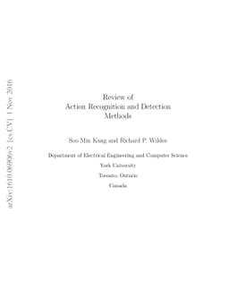 Review of Action Recognition and Detection Methods