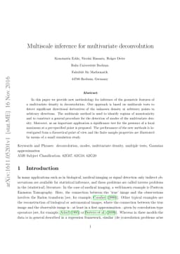 Multiscale inference for multivariate deconvolution