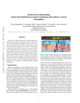Social Scene Understanding: End-to-End Multi-Person Action Localization
  and Collective Activity Recognition