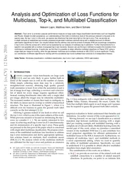 Analysis and Optimization of Loss Functions for Multiclass, Top-k, and
  Multilabel Classification