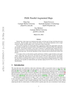 PAM: Parallel Augmented Maps