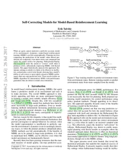 Self-Correcting Models for Model-Based Reinforcement Learning
