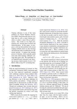Boosting Neural Machine Translation