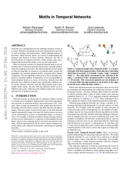 Motifs in Temporal Networks