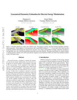 Guaranteed Parameter Estimation for Discrete Energy Minimization