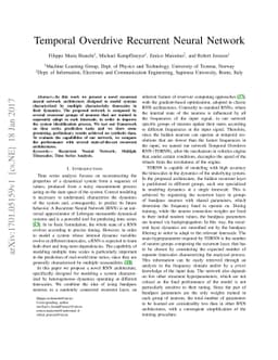 Temporal Overdrive Recurrent Neural Network