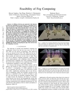 Feasibility of Fog Computing