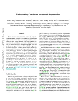 Understanding Convolution for Semantic Segmentation