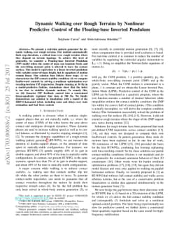 Dynamic Walking over Rough Terrains by Nonlinear Predictive Control of
  the Floating-base Inverted Pendulum