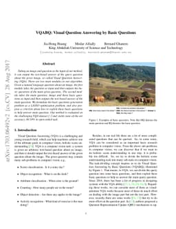 VQABQ: Visual Question Answering by Basic Questions
