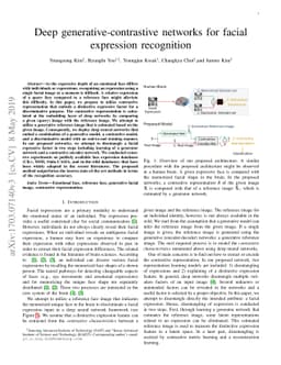 Deep generative-contrastive networks for facial expression recognition