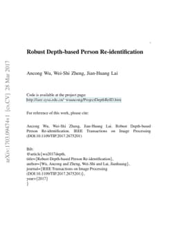 Robust Depth-based Person Re-identification