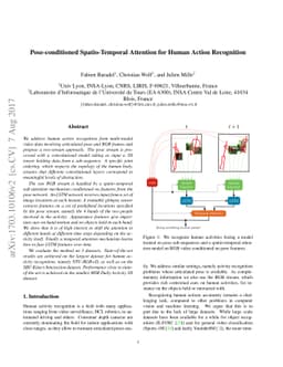 Pose-conditioned Spatio-Temporal Attention for Human Action Recognition
