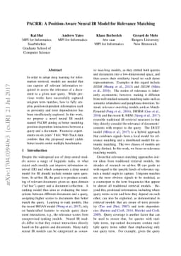PACRR: A Position-Aware Neural IR Model for Relevance Matching