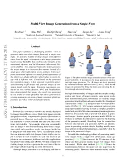Multi-View Image Generation from a Single-View