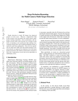 Deep Occlusion Reasoning for Multi-Camera Multi-Target Detection