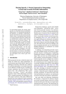Parsing Speech: A Neural Approach to Integrating Lexical and
  Acoustic-Prosodic Information