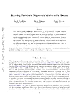Boosting Functional Regression Models with FDboost
